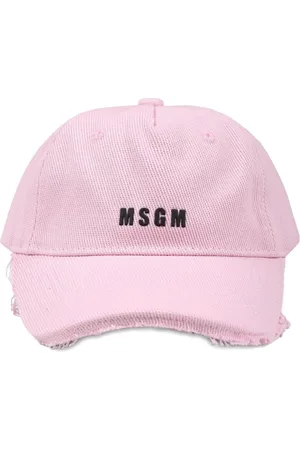 Msgm Logo-embroidered cap