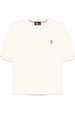 Moncler Logo-patch cotton T-shirt