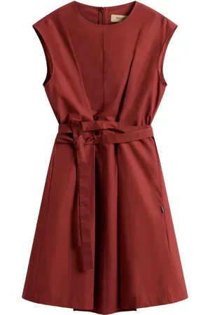 Woolrich Poplin belted dress