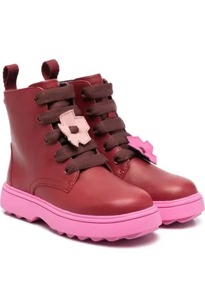 Camper Flower-patch detail boots