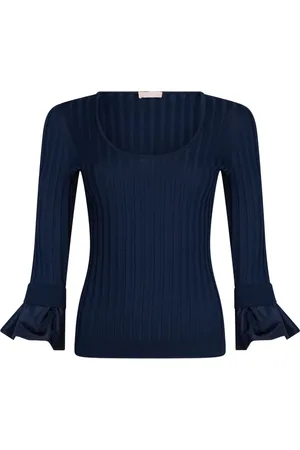 Liu Jo Flounce-sleeved jumper