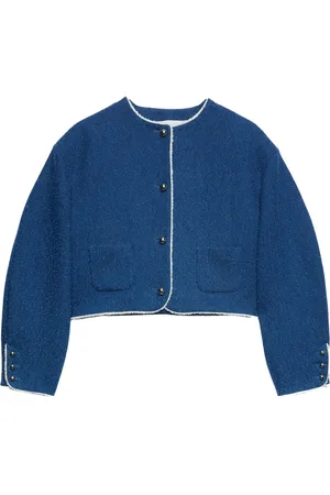 Msgm Contrast-trim jacket