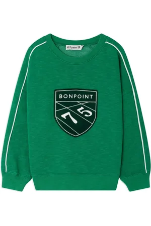 BONPOINT Logo-embroidered sweatshirt