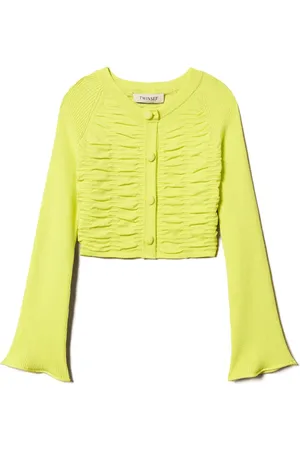 Twin-Set Shirred cardigan