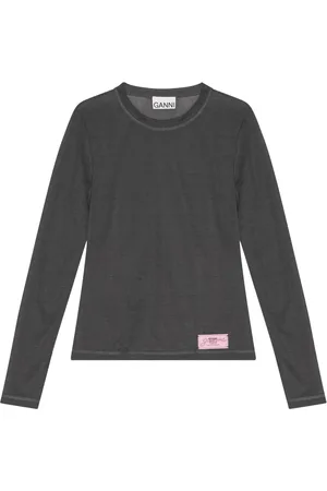 Ganni Logo-patch T-shirt