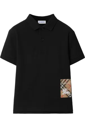 Burberry Check Label polo shirt