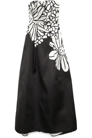 Elie saab Floral-print gown