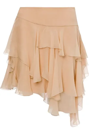 Alberta Ferretti Ruffled mini skirt