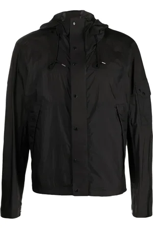 Ten Cate Button-fastening drawstring hooded jacket