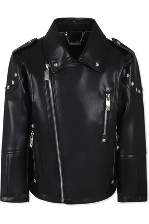 John Richmond Faux-leather jacket