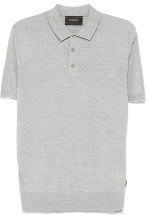 HUGO BOSS Knitted polo shirt