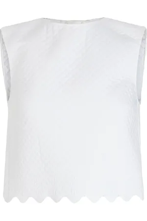 Patou Quilted crop top