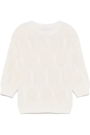 PESERICO SIGN Sequinned sweater