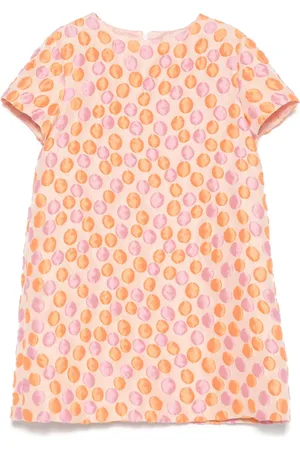 Il gufo Circle-pattern dress