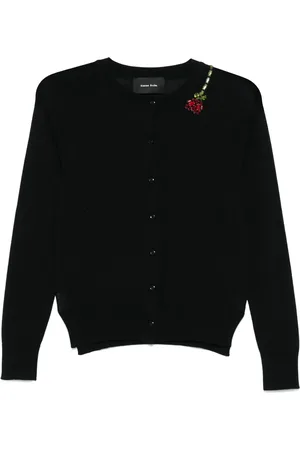 Simone Rocha Flower-embellished cardigan