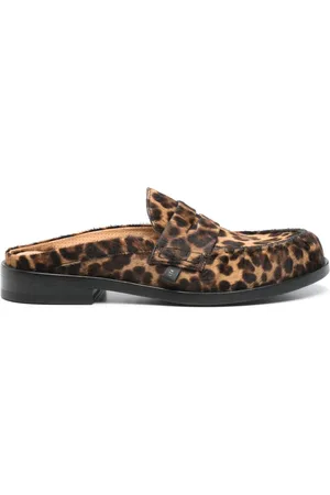 Premiata Leo-print mules