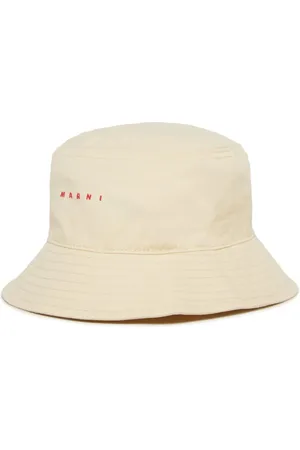 Marni Logo-embroidered bucket hat