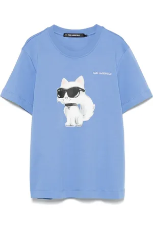 Karl Lagerfeld Choupette-print T-shirt