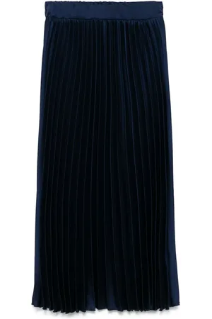 Kaos Pleated midi skirt