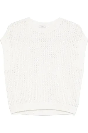 PESERICO SIGN Sequinned vest