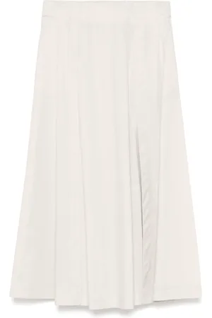 PESERICO SIGN A-line midi skirt