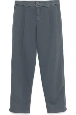 PESERICO SIGN Cotton gabardine trousers