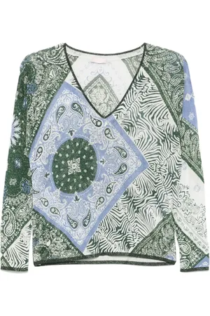 Liu Jo Bandana-jacquard top