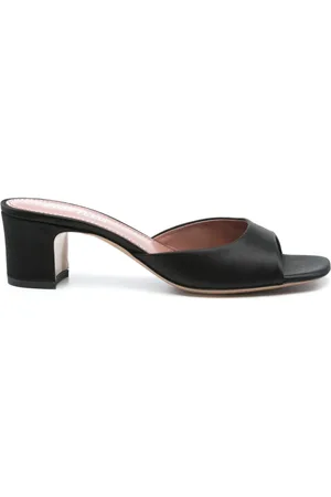 PARIS TEXAS 50mm satin mules