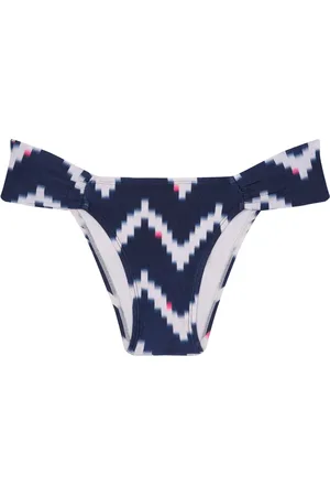 Lenny Niemeyer Chevron-print bikini bottoms