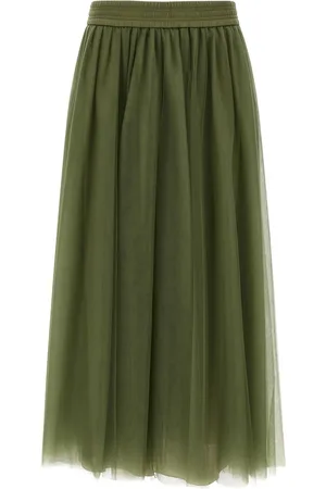 Fabiana Filippi Tulle midi skirt