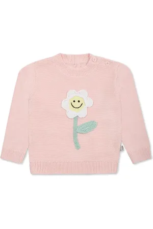 Stella McCartney Floral-appliqué sweater