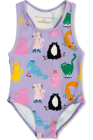 Stella McCartney Cat-print swimsuit