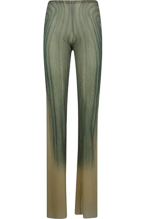 Jean Paul Gaultier Spiral-print trousers