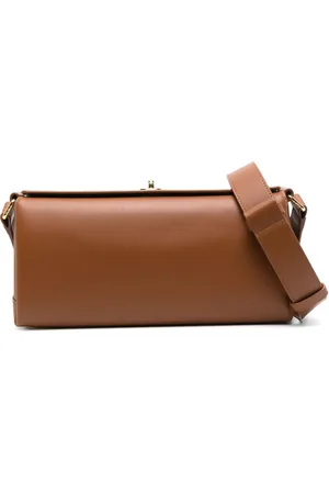 Plan C Leather shoulder bag