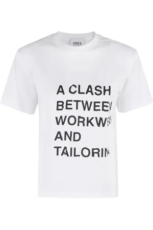 ERIKA CAVALLINI Printed cotton t-shirt