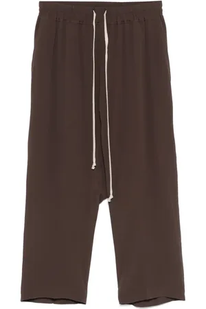 Rick Owens Drawstring cropped trousers