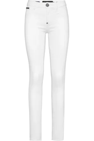Philipp Plein Logo-patch jeggings