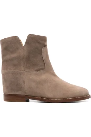 Via Roma Suede ankle boots
