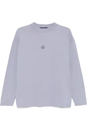 C.P. Company Logo-embroidered T-shirt