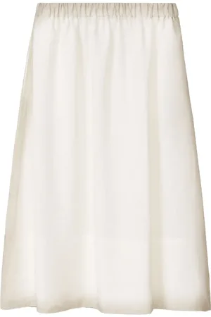 Fabiana Filippi Distressed midi skirt