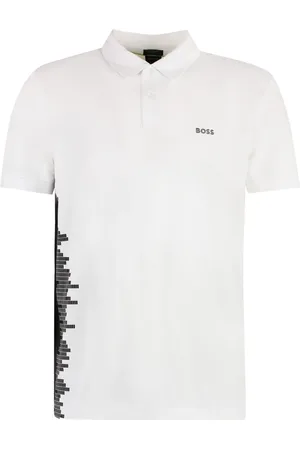 HUGO BOSS Logo-print polo shirt
