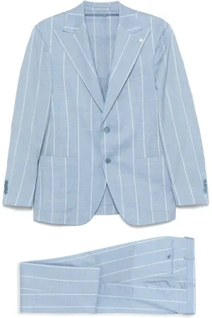 LUIGI BIANCHI MANTOVA Pinstriped suit