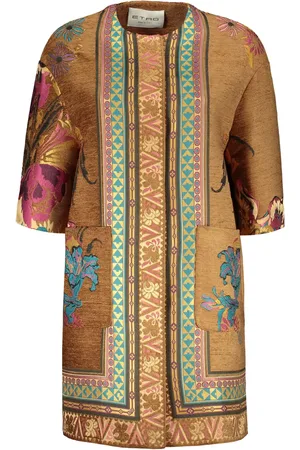 Etro Floral-embroidered coat