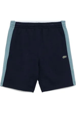 Lacoste Fleece colour-block shorts