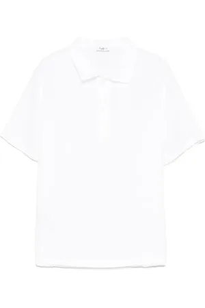 Il gufo Linen polo shirt