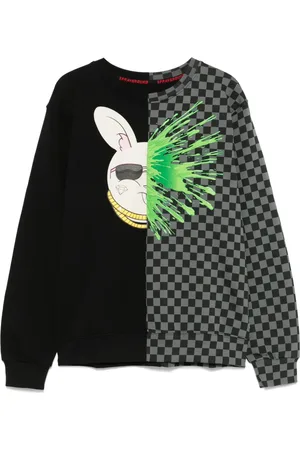Sprayground Splatter Bunny Split sweatshirt