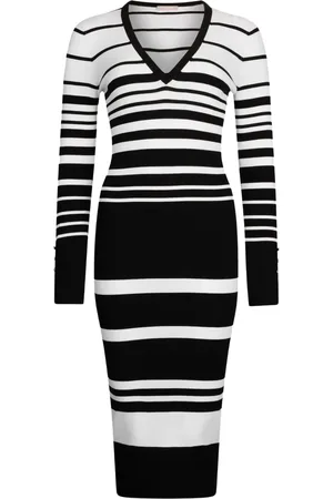Liu Jo Striped midi dress