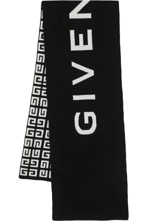 Givenchy Reversible logo-intarsia scarf