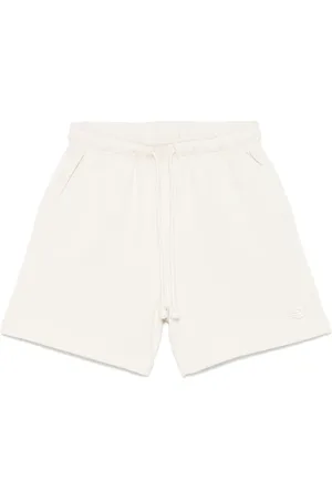 New Balance Logo-embroidered track shorts