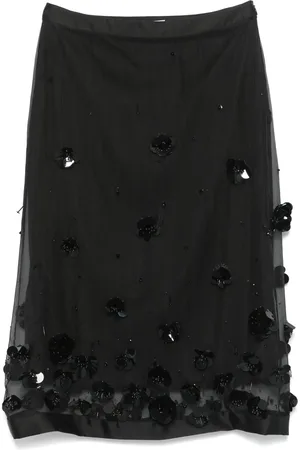Viktor & Rolf Bead-embellished midi skirt